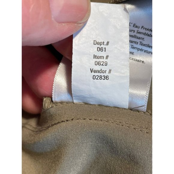 Eddie Bauer Travex Pants Women Size 8 Brown Slightly Curvy Fit Pockets Outdoor - Picture 14 of 16